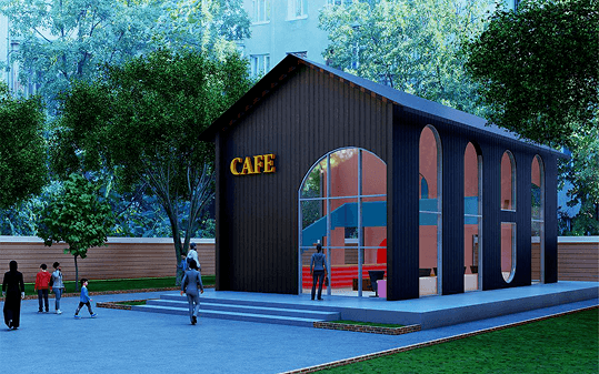 Modern Cafe Design